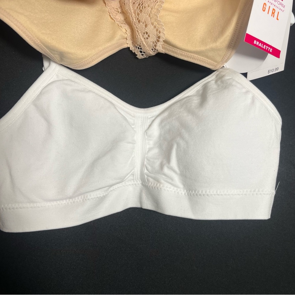 Maidenform Little & Big Girls 2-pc. Bralette Sz. Small NWT - Picture 6 of 6